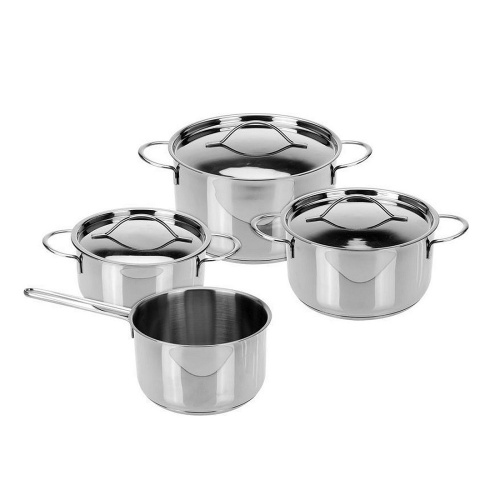 Набор посуды 7пр Купман EXCELLENT HOUSEWARE (кастрюли 3шт+ковшик+крышки 3шт) 170422650