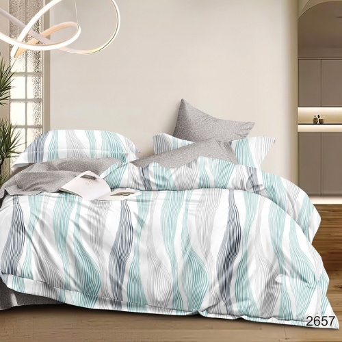 КПБ 2,0сп (европростыня) сатин 50*70см+70*70см НАЗЕЯ Хлопковый Рай