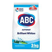 Порошок ABC 3,0кг Автомат Горная свежесть 30 стирок