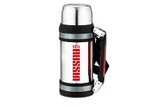 Термос 1,5л Lara SPORT LINE ручка, ремешок, двойные стенки, широкое горло, кнопка LR04-04