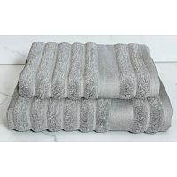 Полотенце махровое 70*140см ОДНОТОННОЕ 550г/м2 серый 511-4