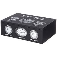 Шкатулка для чайных пакетиков 24*16*7см I LOVE TEA Lefard 129-526