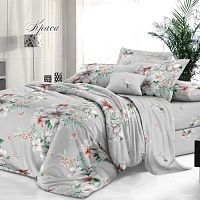 КПБ Евро сатин 50*70см+70*70см КРАСА Хлопковый Рай