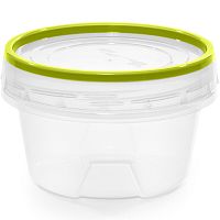 Контейнер для хранения круглый 0,3л ПРЕМИУМ Ассорти Полимербыт C43101