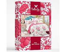 КПБ 2,0сп бязь 70*70см Ассорти Butterfly