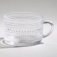 Кружка прозр. стекло 400мл GLASS LEGEND ТОЧКИ Lefard 691-122