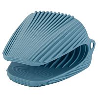 Прихватка термостойкая 13*10*8см BLUE силиконовая Guffman M04-010-B