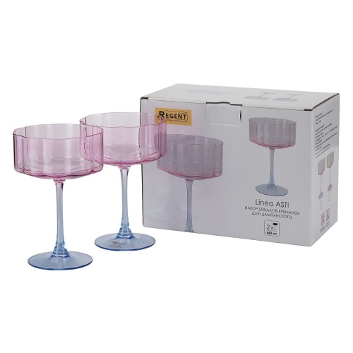 Набор бокалов для мартини 2шт 440мл ASTI Regent 81-004