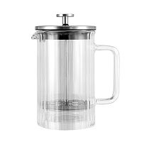 Френч-пресс 600мл Taller ЭЛЕОНОР боросил. стекло нерж. сталь TR-32342