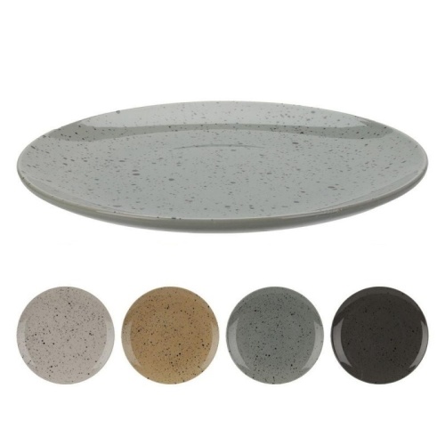 Тарелка десертная керамика 19см ГРАНИТ 4 цвета Купман J16000050