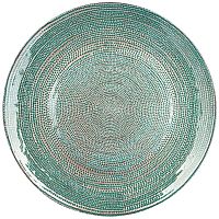 Тарелка обеденная разноцветное стекло 28см TRUE INSPIRATION Аксам 339-099