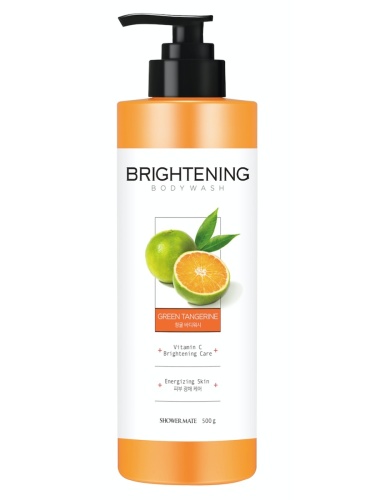 Гель для душа SHOWER MATE 500мл Зеленый мандарин 1/8