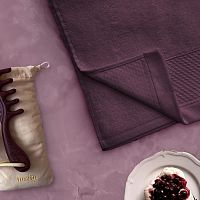 Полотенце махровое 70*140см BERRIES ежевика рис. A79422 Fine Line