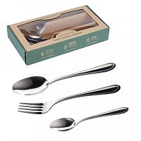 Набор столовых приборов 18пр зеркальная полировка Катунь КТ-Н69-НБ-18
