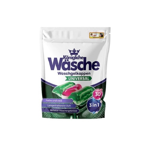 Капсулы для стирки KONIGLICHE WASCHE 30 стирок универсальные 1/6