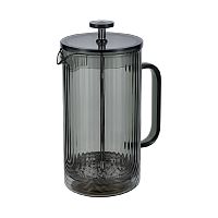 Френч-пресс 1000мл Regent FRANCO GRAY боросил. стекло нерж. сталь 80-002