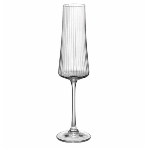 Набор бокалов для шампанского 2шт 210мл XTRA OPTIC декорированные Crystalex 40862/47/210/2