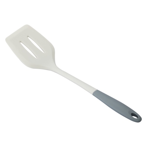 Лопатка силиконовая 28,3*7см SILICONE с прорезями Regent 61-204