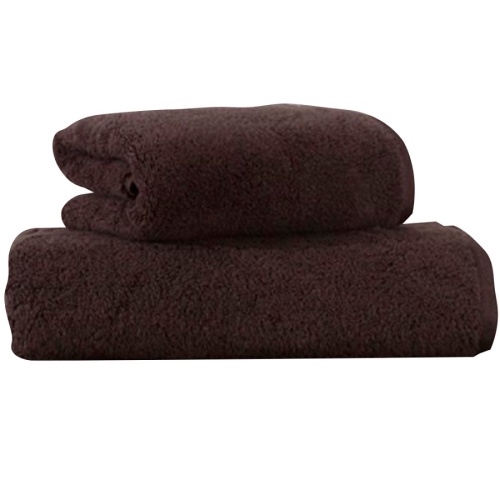 Полотенце махровое 70*140см BAKLAVA 550г/м2 коричневый АГХ