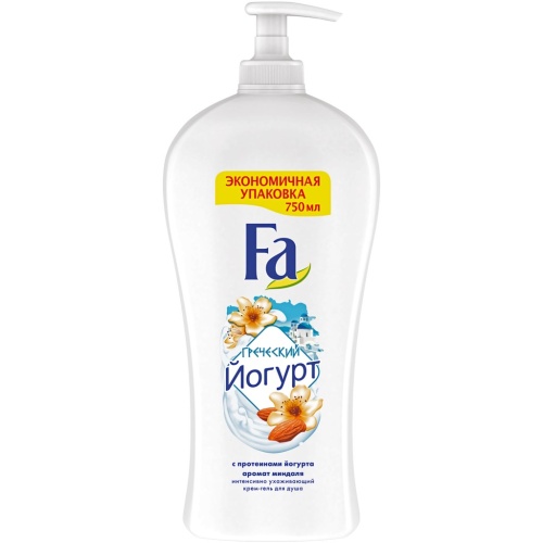 Гель для душа FA 750мл Греческий йогурт 1/6