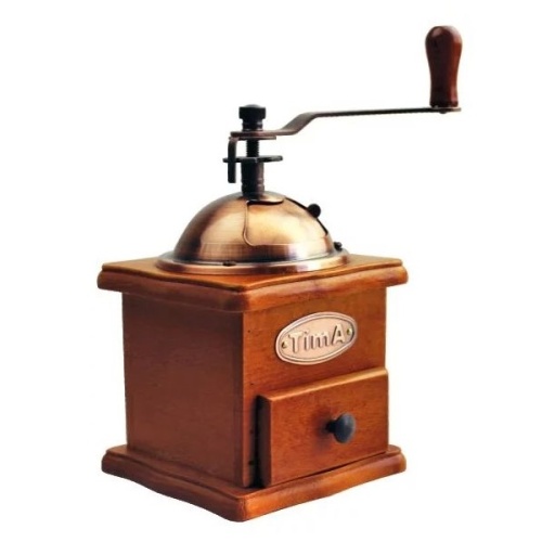 Кофемолка ручная Tima РЕТРО деревянная SL-008