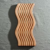 Доска сервировочная берёза 31*15см КУХНИ МИРА ВОЛНА Adelica 9093784