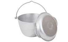 Котел походный 6,0л Kukmara ЛИТАЯ с крышкой кп60