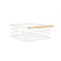 Салфетница металл 20*18,5*8см БЕЛЫЙ Магамакс LB-3WT