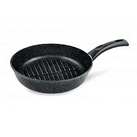 Сковорода-гриль 26см Нева КАМЕННАЯ литой алюм. АП 18226