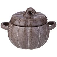 Горшочек для запекания 0,6л IL RACCOLTO ТЫКВА BROWN Agness 490-471