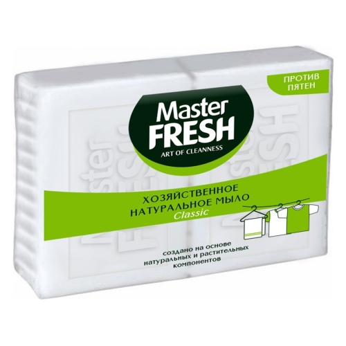 Мыло хозяйственное MASTER FRESH 2шт 125г Против пятен 1/20