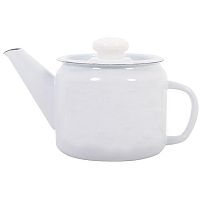 Чайник эмаль 1,0л Лысьва белый 2707П2
