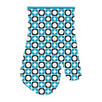 Прихватка-рукавица Звездочки 17*27см голуб HN22-231 Мультидом