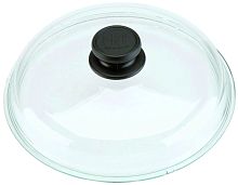 Крышка 24см PYREX стеклянная с ручкой высокая 3124