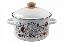 Кастрюля 2,0л Appetite эмал цил серия Roses