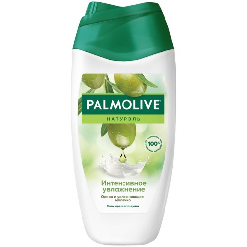 Гель для душа PALMOLIVE 250мл Натурэль Увлажнение Олива и Молочко 1/6