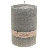 Свеча-цилиндр 7*10см ESSENTIALS RUSTIC серый Купман 420007100
