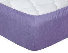 Простыня на резинке 180*200см борт 20см махра СИРЕНЬ Арт Постель