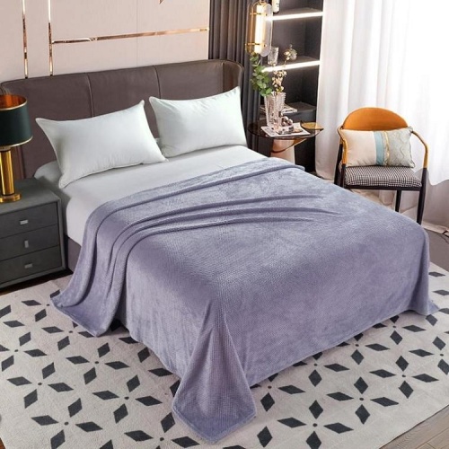 Плед 150*200см велсофт ПИНОЛИ лаванда Vse Doma