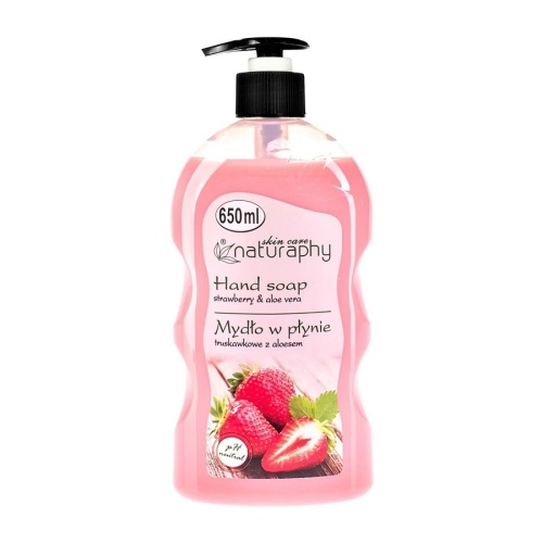 Мыло жидкое NATURAPHY 650мл Клубника