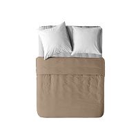 Пододеяльник Евро (215*220см) перкаль SIMPLY TAUPE рис. 86295-11 Wenge