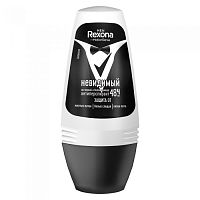 Дезодорант-шарик REXONA 50мл MEN Невидимый на черном и белом 1/6