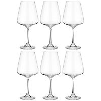 Набор бокалов для вина 6шт 570мл NAOMI CORVUS Bohemia Crystal 669-257