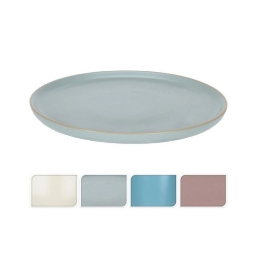 Тарелка десертная керамика 21см SUMMER VIBES 4 цвета Купман Q75102540