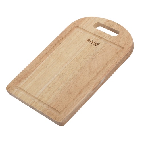 Доска разделочная гевея 30*20*1,5см BOSCO с ручкой Regent 93-BO-15-04