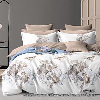 КПБ 2,0сп (простыня на резинке) сатин 50*70см+70*70см НЕРИНЭ Хлопковый Рай