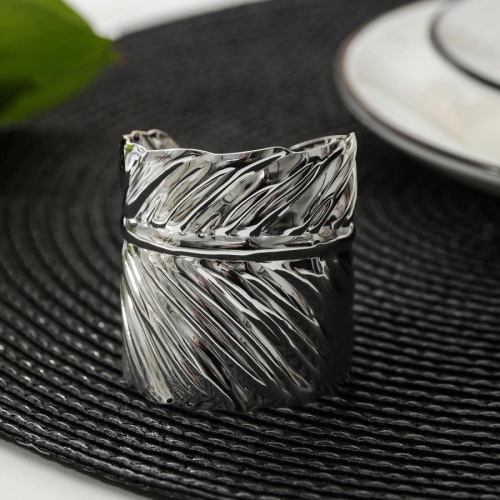 Кольцо для салфеток 6,5*4,5*5см ЛИСТ Богема 6968771