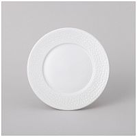 Тарелка десертная керамика 19,3см SATURN БЕЛЫЙ Lefard 191-275