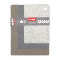 Набор разделочных досок 3шт гибкий пластик GRANITE COLLECTION Attribute ABX102