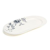 Блюдо из фарфора 35,5*19см BLUE GARDEN овальное Lefard 191-350